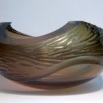 Bronze carved bowl