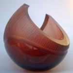 Tea carved vessel